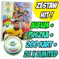 ALBUM BRAZIL WORLD CUP 2014 + PUSZKA + 221 KART