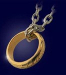 Pierścień Lord Of The Rings Władca Pierścieni z Naszyjnikiem