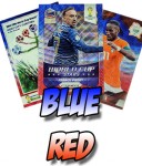 KARTY BLUE RED WAVE PANINI PRIZM WORLD CUP 