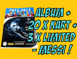 Album Klaser Adrenalyn XL Champions League 2012/13 + 20 kart + 3 x Limited Edition