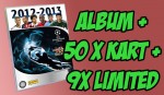 Album Adrenalyn XL Champions + 50 kart + 9 Limited