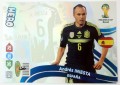 ANDRES INIESTA HERO UPDATE WORLD CUP 2014 PANINI