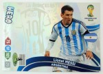 LIONEL MESSI HERO UPDATE WORLD CUP 2014 PANINI