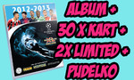 Album Klaser Champions League 2012/13 + 30 kart + 2 Limited + Pudełko