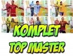 KARTY TOP MASTER WORLD CUP BRAZIL 2014  - KOMPLET 6 SZT.