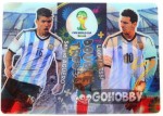 DOUBLE TROUBLE MESSI AGUERO WORLD CUP BRAZIL 2014