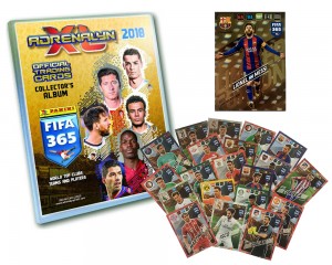 ALBUM FIFA 365 2018 + MESSI LIMITED + 50 KART