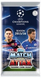 SASZETKA TOPPS MATCH ATTAX CHAMPIONS LEAGUE 2015/16