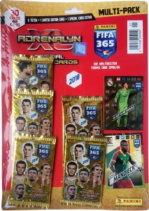 MULTIPACK FIFA 365 2018 ADRENALYN XL 5 saszetek WYBIERZ LIMITED