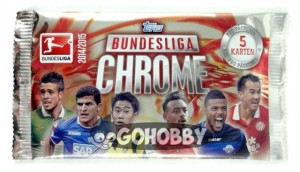 BUNDESLIGA CHROME 2015 SASZETKA Z KARTAMI