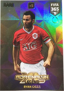 KARTA LEGEND RYAN GIGGS FIFA 365 2018 RARE