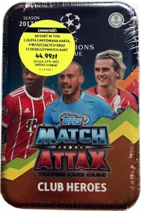 PUSZKA TOPPS CHAMPIONS LEAGUE 2017/18 MATCH ATTAX