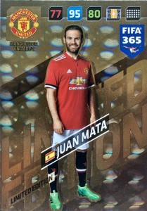 LIMITED EDITION JUAN MATA FIFA 365 2018 ADRENALYN XL