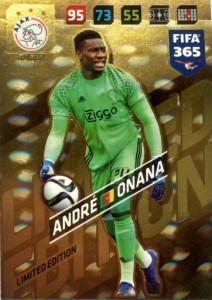 LIMITED EDITION ANDRE ONANA FIFA 365 2018 ADRENALYN XL