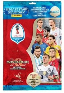 MEGA ZESTAW STARTOWY WORLD CUP RUSSIA 2018 PANINI ADRENALYN XL