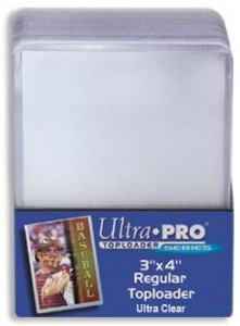 Toploader Ultra Pro na karty - Sztywne Koszulki 25 szt. Regular